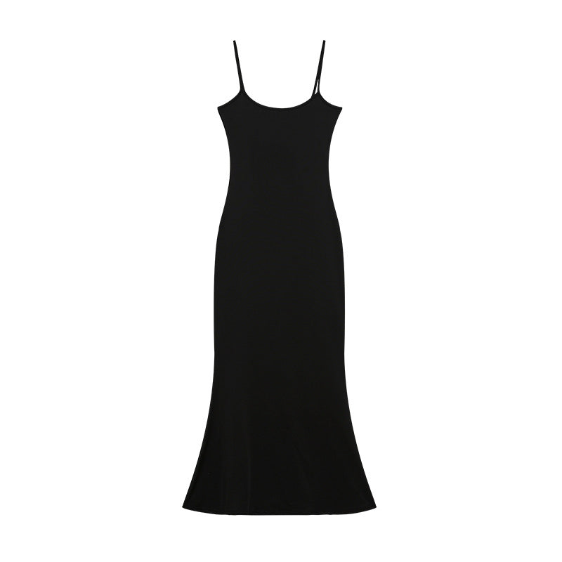Damen Elegantes Slip Maxi Kleid Drune