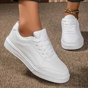 Drune | Weiße Orthopädische Sneakers Herren Unterstützung Und Komfort