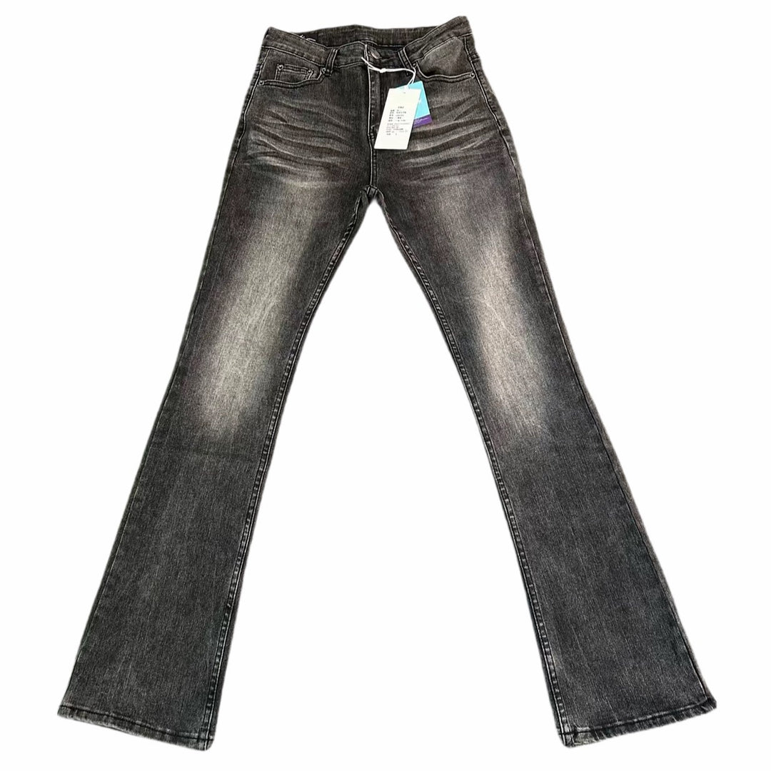 Damen Hochwertige Bootcut Jeans Drune