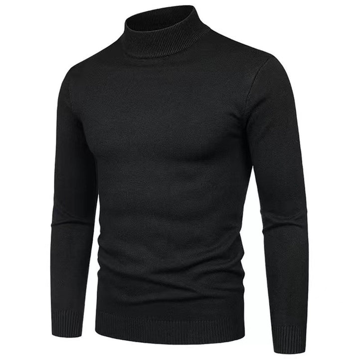 Herren Rollkragenpullover aus hochwertigem Strickmaterial Drune
