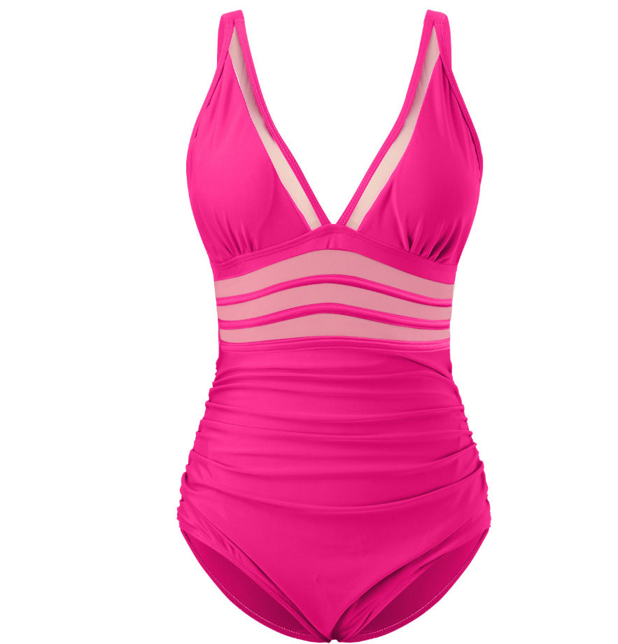 Damen eleganter Badeanzug mit verführerischen Cut-Out-Details Drune