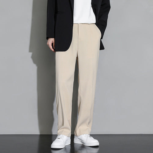 Herren Elegante Hochbundhose
