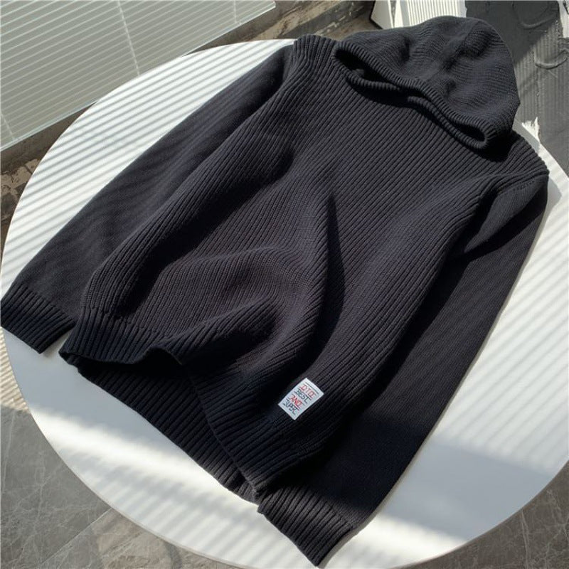 Damen Bequemer Hoodie aus Rippstrick Drune