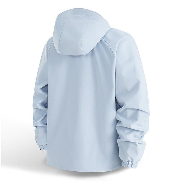 Herren Urbaner wetterabweisender Kapuzenparka mit Multifunktionstaschen und Mesh-Innenfutter Drune
