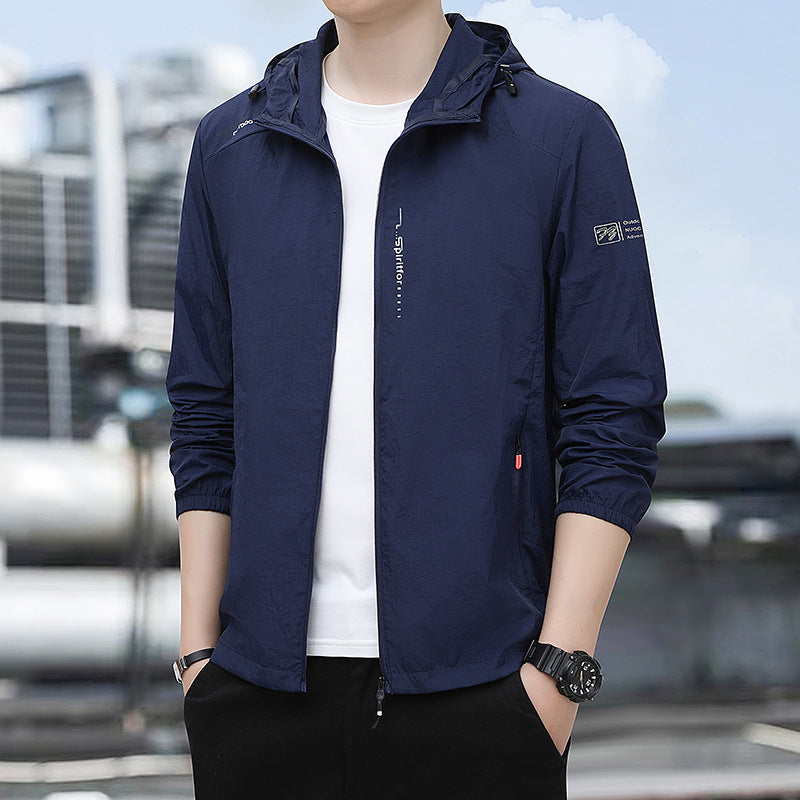 Herren Leichte wasserabweisende Outdoorjacke Drune