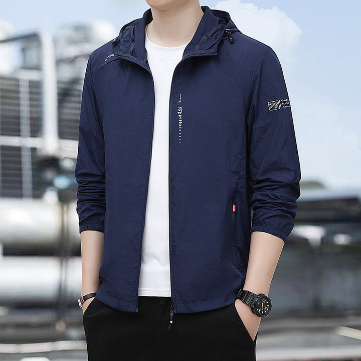 Herren Leichte wasserabweisende Outdoorjacke Drune