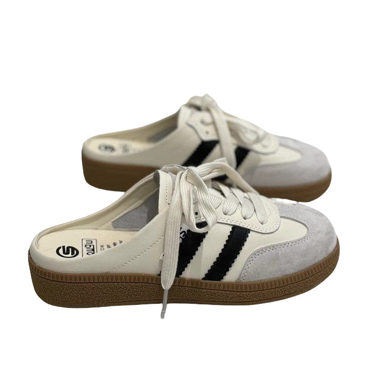 Damen Komfortable Slip-On Sneaker mit modischen Akzenten Drune