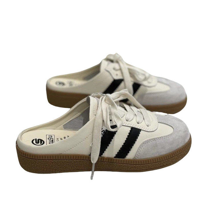 Damen Komfortable Slip-On Sneaker mit modischen Akzenten Drune