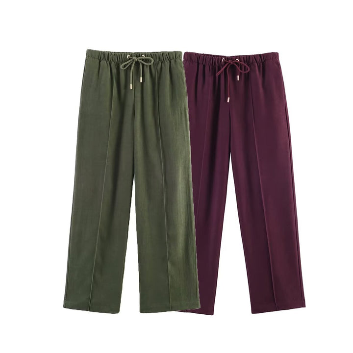 Damen Cropped Blousonjacke im Velours-Look mit Hemdkragen, elastischem Saum und Schrägtaschen Drune