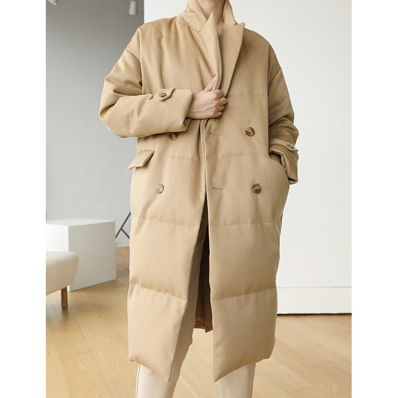 Damen Eleganter und vielseitiger Langblazer Drune