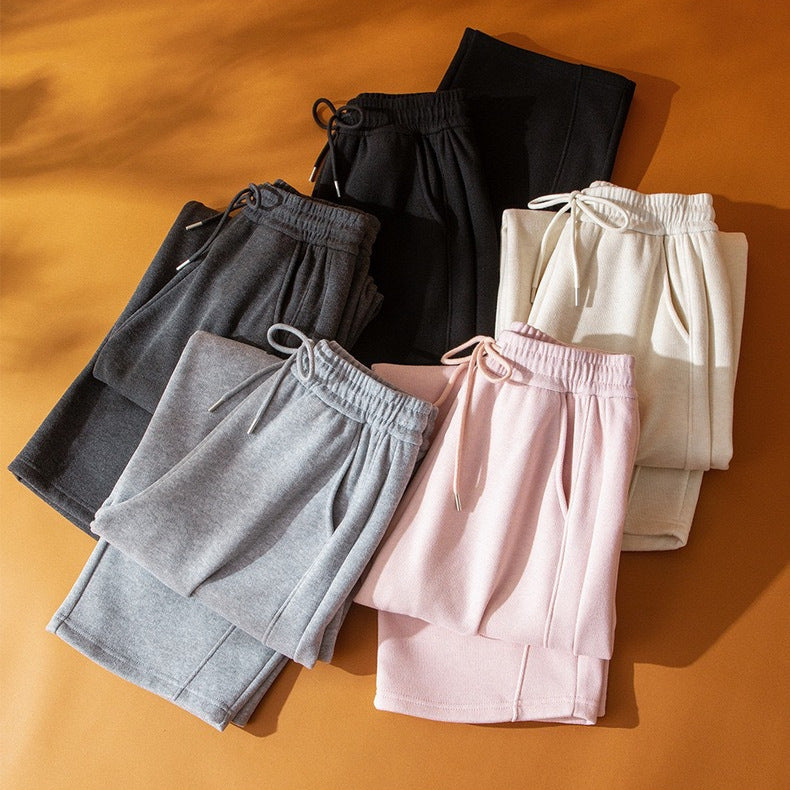 Damen modische und bequeme weite Lounge-Hose Drune