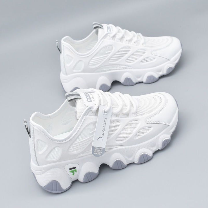 Damen Sportliche Multifunktions-Sneaker mit atmungsaktiven Netzeinsätzen und rutschfester Sohle Drune