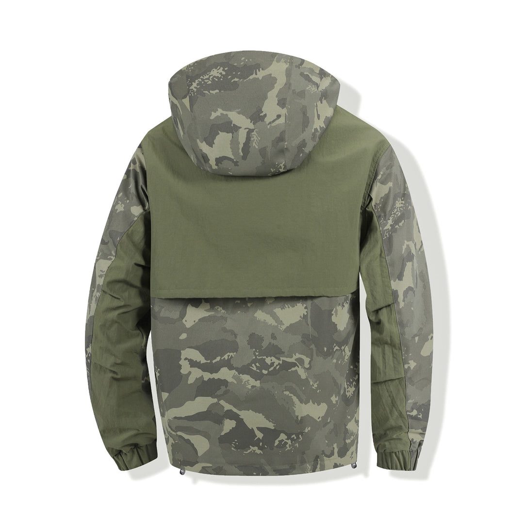 Herren funktionale Übergangsjacke im Camouflage-Design Drune