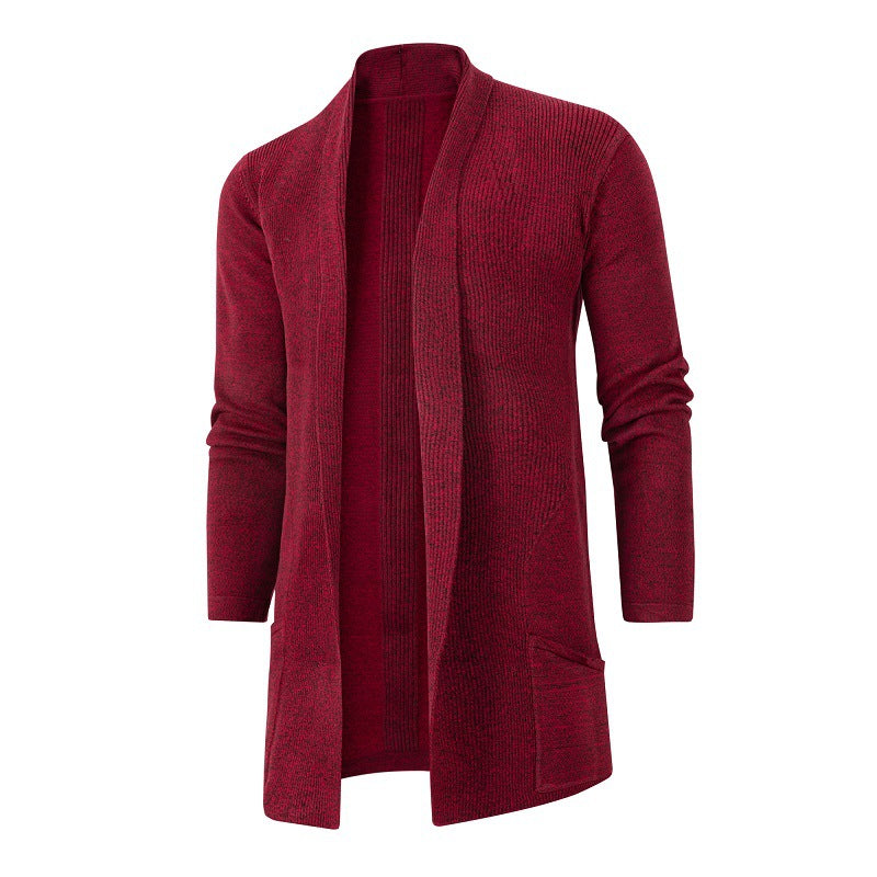 Herren Strickjacke mit offenem Schnitt und praktischen Taschen Drune