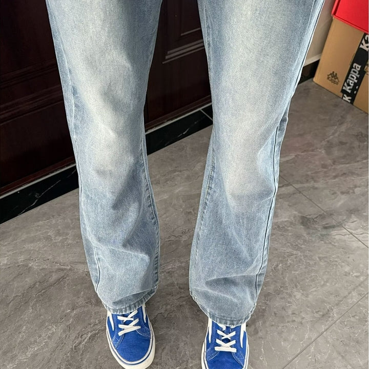Damen Weitgeschnittene Denim-Jeans Drune