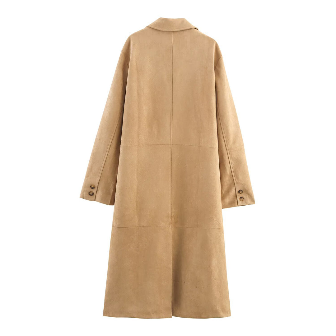 Damen elegante Velourjacke Drune