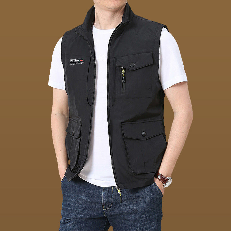 Herren Multifunktionale Outdoor-Weste Drune