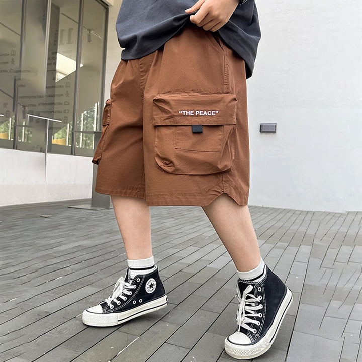 Unisex Cargo-Shorts mit praktischen Taschen von Drune
