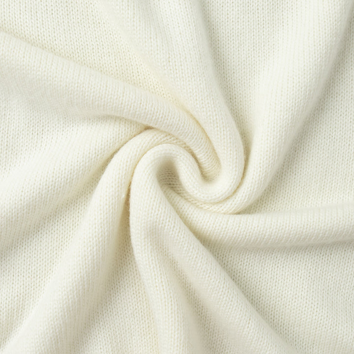Damen Strickpullover mit hohem Kragen und lässigem Schnitt Drune