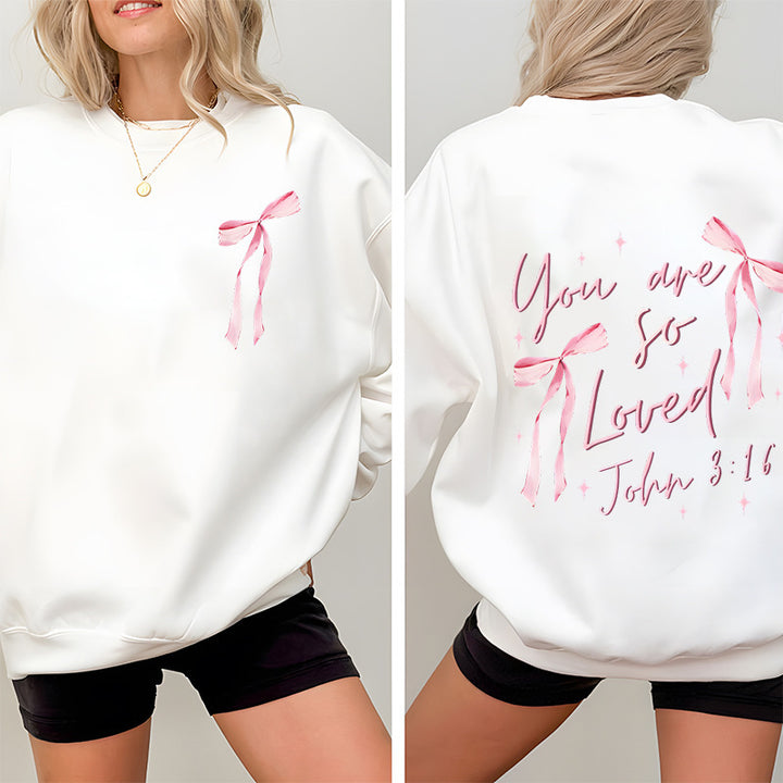 Damen Sweatshirt mit einzigartigem Aufdruck und verspieltem Design Drune