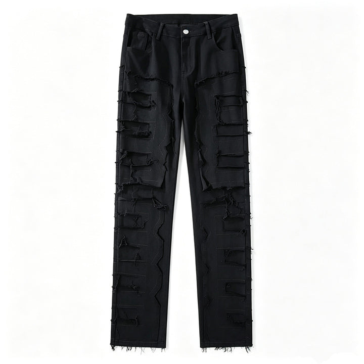 Herren Destroyed Skinny Jeans Drune