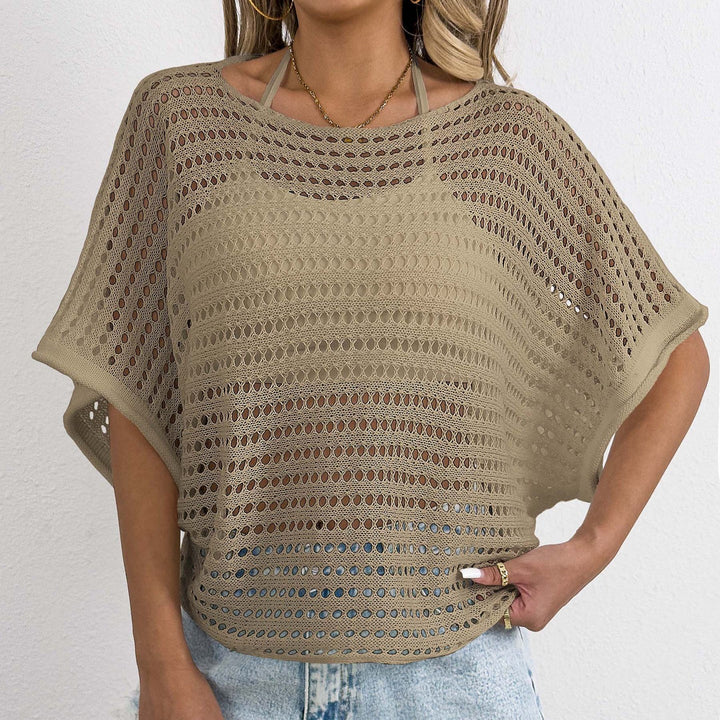 Damen luftiges Netz-T-Shirt Drune
