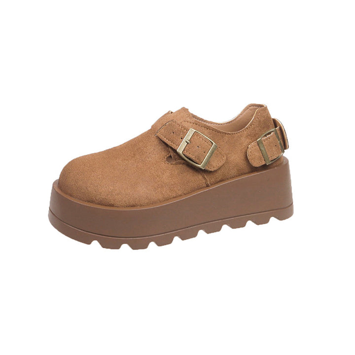 Damen Clogs mit modischem Schnallen-Design und gepolsterter Sohle Drune