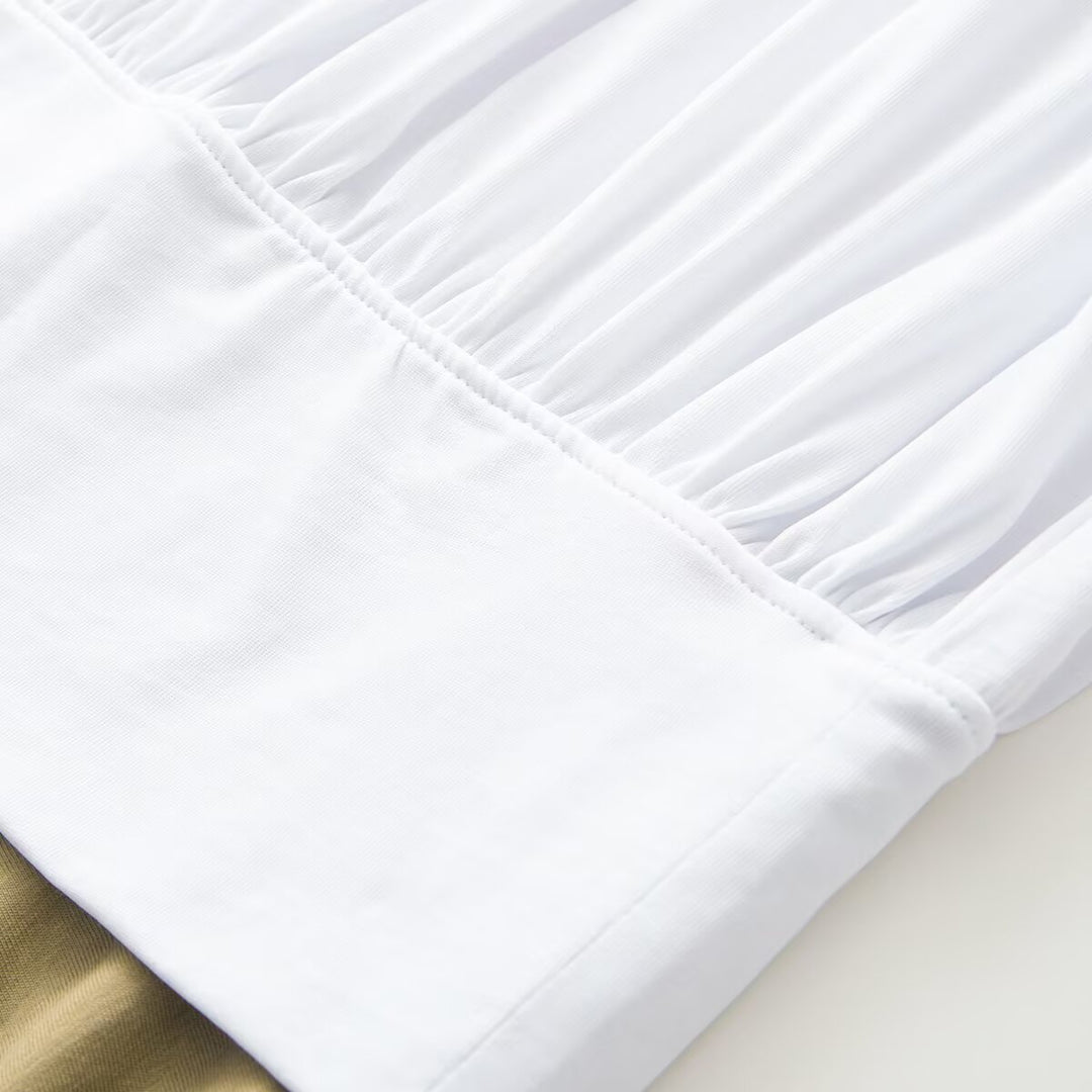 Damen Midirock mit elegantem Gummizug und luftigem Schnitt Drune