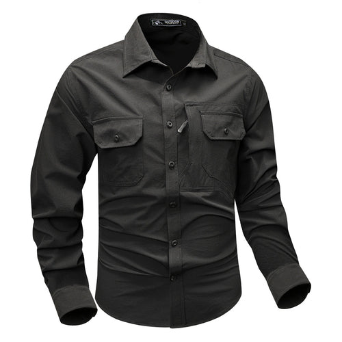 Herren Praktisches Outdoor-Funktionshemd