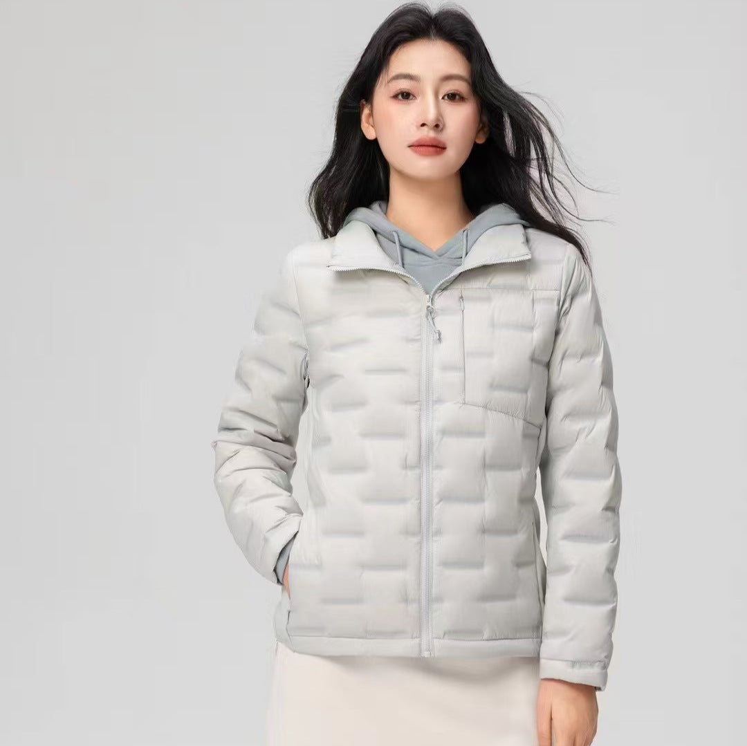 Damen Steppjacke mit hohem Kragen und Thermo-Isolierung Drune