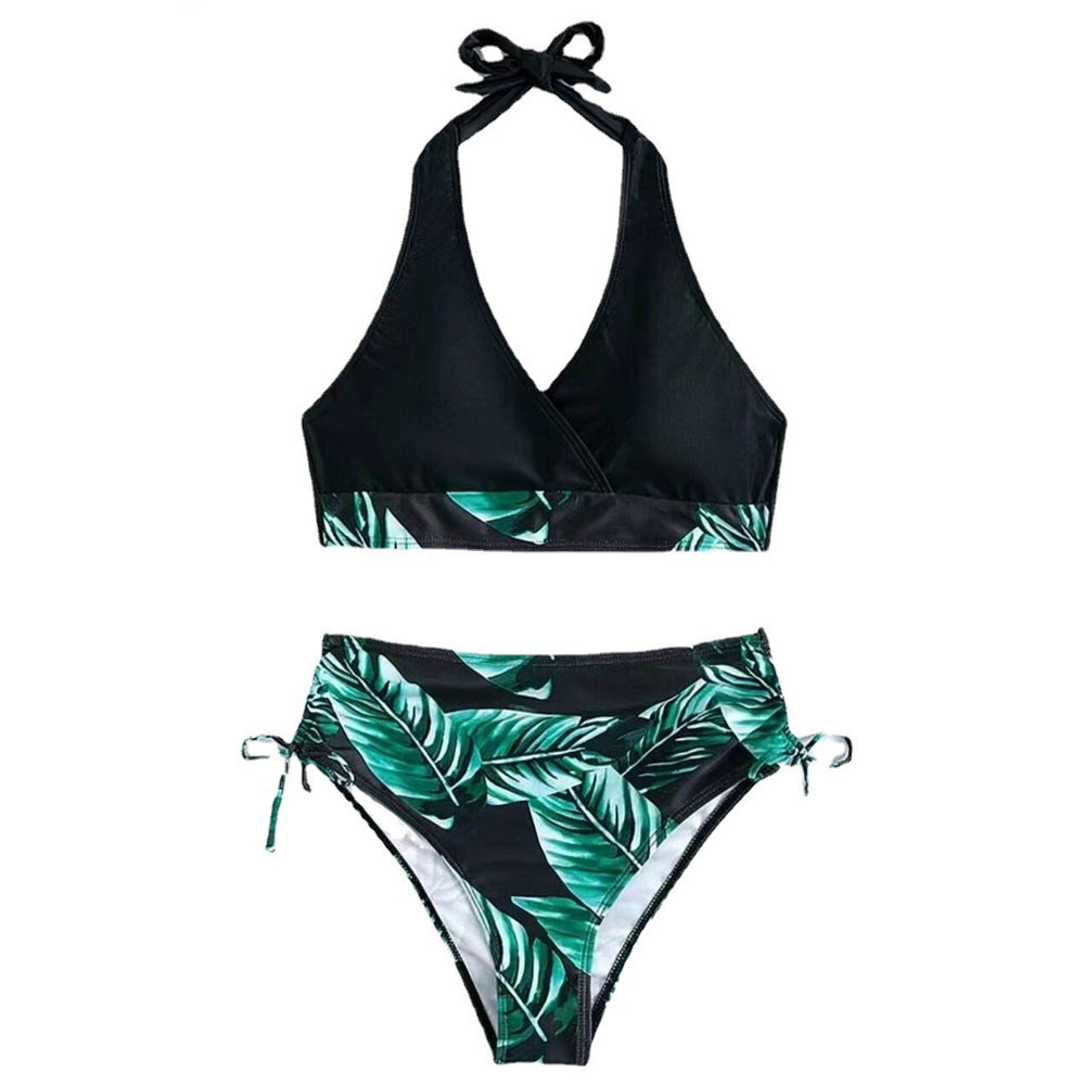 Damen Bikiniset mit raffiniertem Wickeloberteil und verstellbaren Seiten Drune