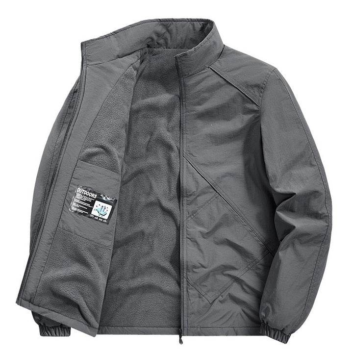 Herren Leichte Übergangsjacke mit Fleece-Futter Drune
