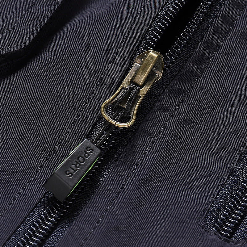 Herren Multifunktionale Outdoorweste mit atmungsaktivem Mesh‑Futter und Mehrfachtaschen Drune