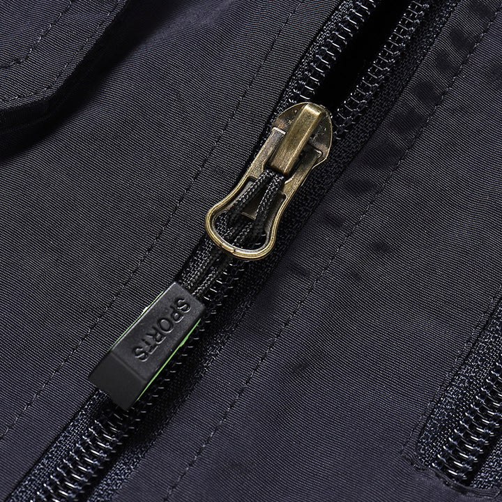 Herren Multifunktionale Outdoorweste mit atmungsaktivem Mesh‑Futter und Mehrfachtaschen Drune