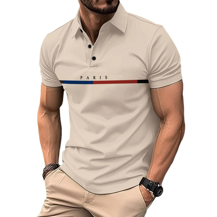 Herren Freizeit Polo Shirt Drune