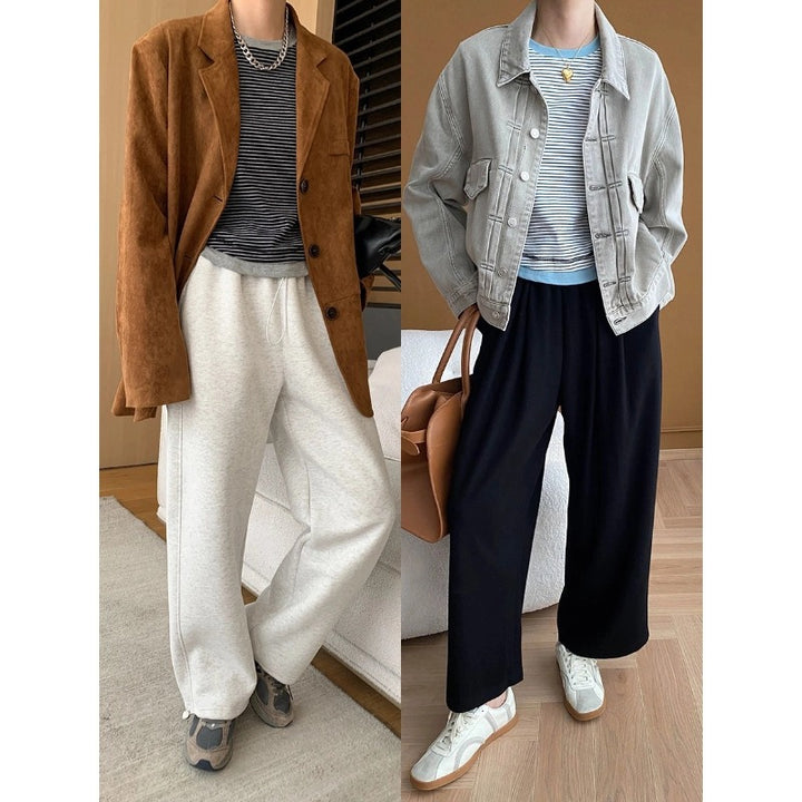 Damen lässige Jeansjacke mit praktischen Taschen und modernem Schnitt Drune
