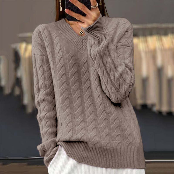 Drune | Pullover mit Zopfmuster