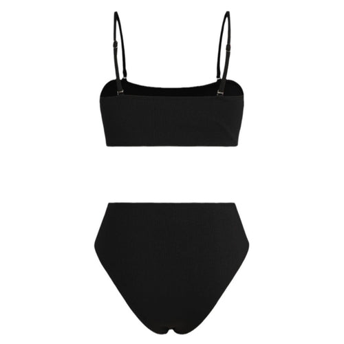 Damen Bikinitop und hochgeschnittene Bikinihose Drune