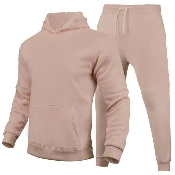 Damen Sportliches Hoodie- und Jogginghose-Set aus hochwertigem Baumwollmix Drune