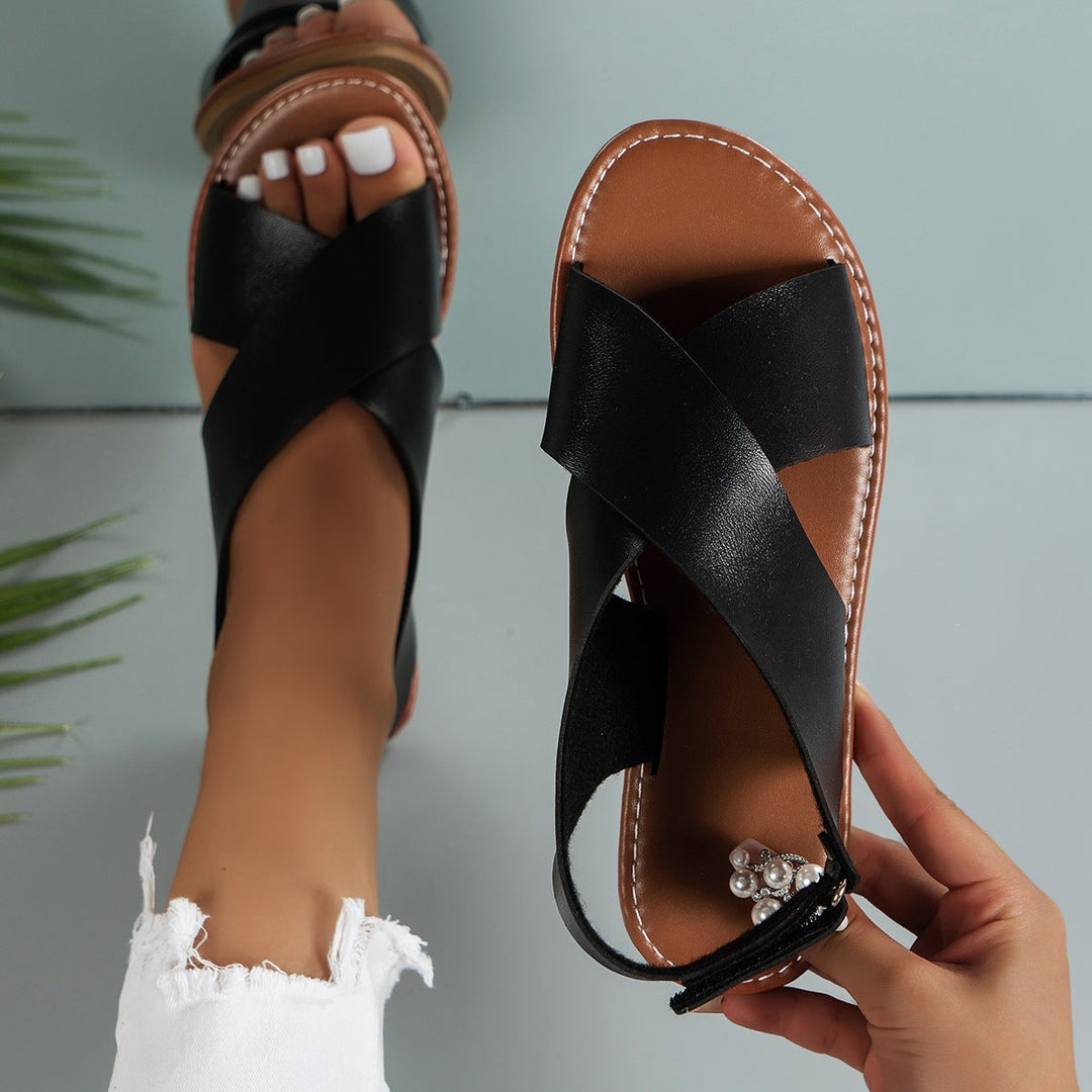Damen Komfortable Riemchen-Sandalen mit elegantem Schnitt Drune