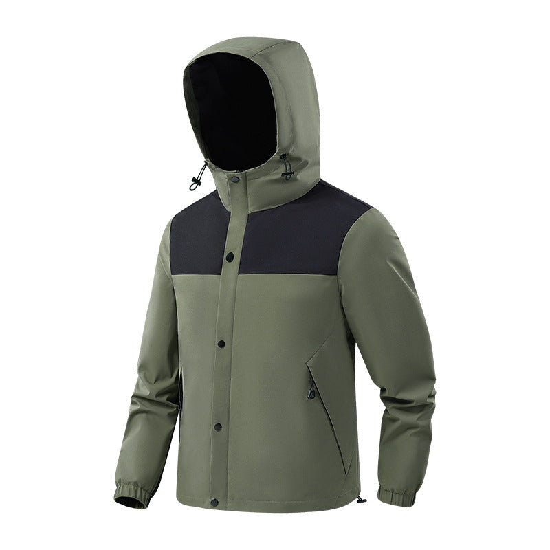 Herren Atmungsaktive Outdoor-Jacke Drune
