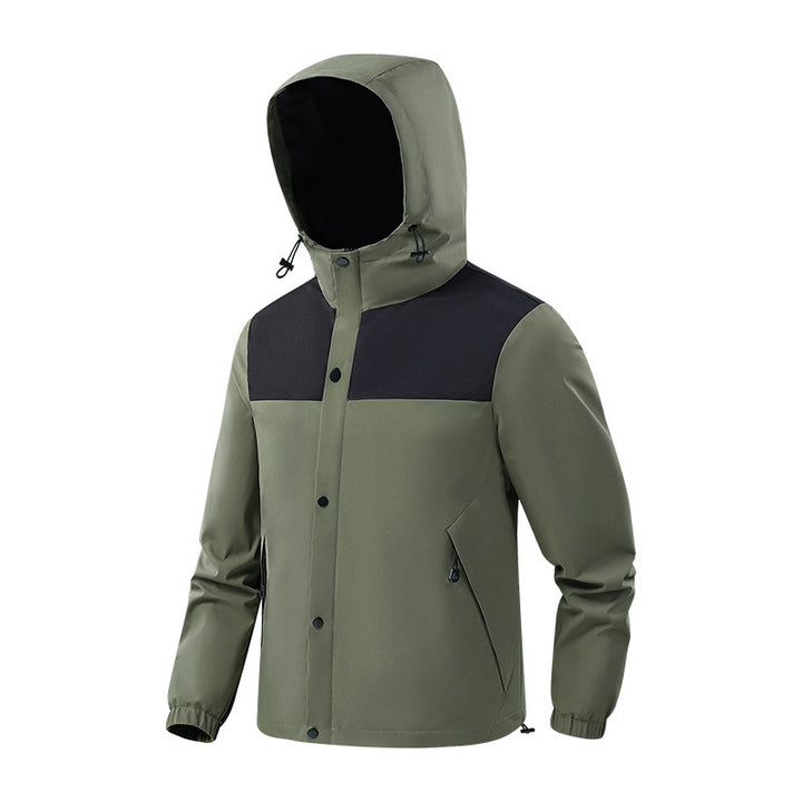 Herren Atmungsaktive Outdoor-Jacke Drune