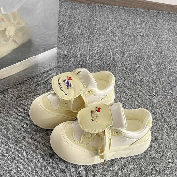 Damen Bequeme Sneaker mit modischem Tiermotiv Drune