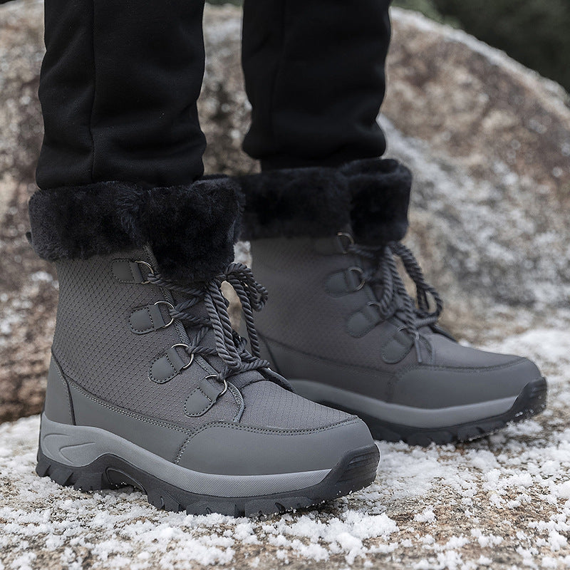 Damen Gefütterte knöchelhohe Winterboots Drune