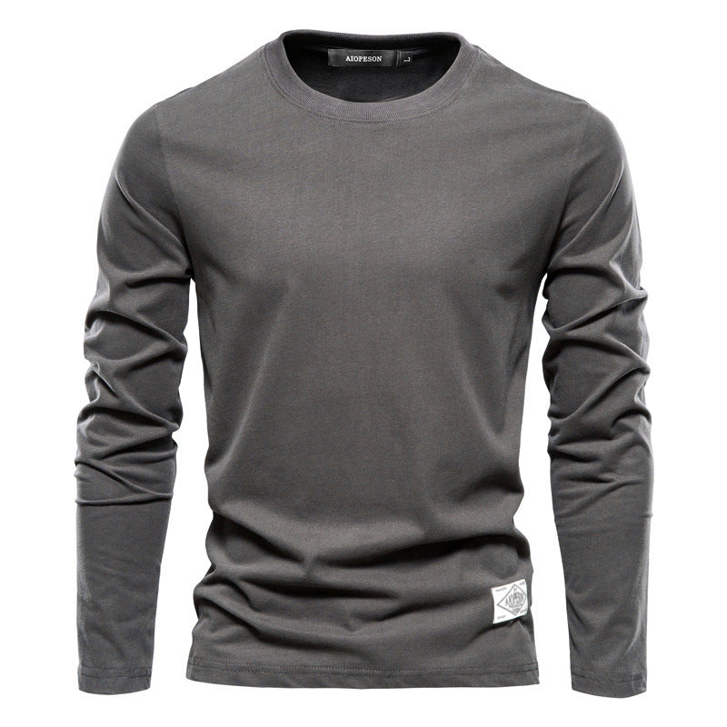 Herren Langarmshirt aus weichem Baumwollmix mit nachhaltigen Eigenschaften Drune