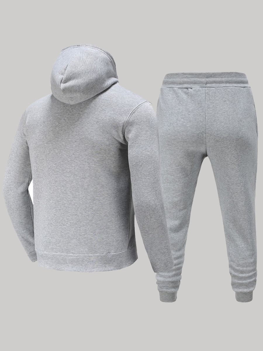 Damen Sportliches Hoodie und Sweatpants Set mit kreativem Grafikdesign Drune