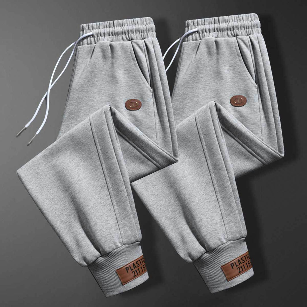Herren bequeme Sweatpants mit verstellbarem Bund und praktischen Taschen Drune