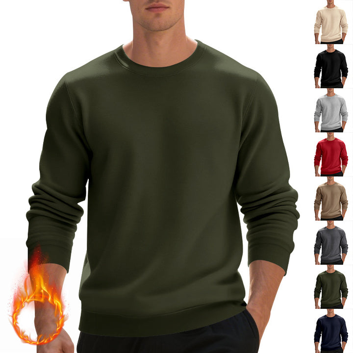 Herren Sweatshirt mit Rundhalsausschnitt Drune