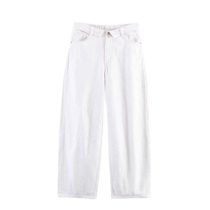 Damen hochwertige Destroyed Jeans im lässigen Baggy-Stil mit modernen Akzenten Drune