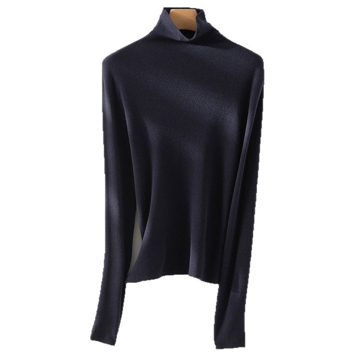 Damen Slim-Fit Feinstrick-Rollkragenpullover mit Stretch Drune